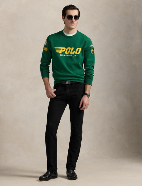 Polo Ralph Lauren Double-Knit Graphic Sweatshirt, Green