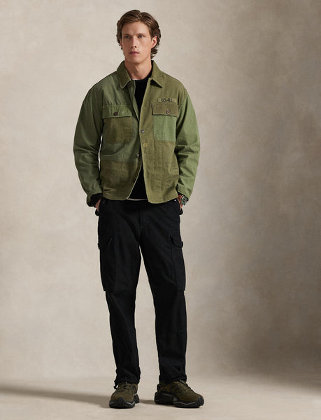 Polo Ralph Lauren Patchwork Field Jacket, Green