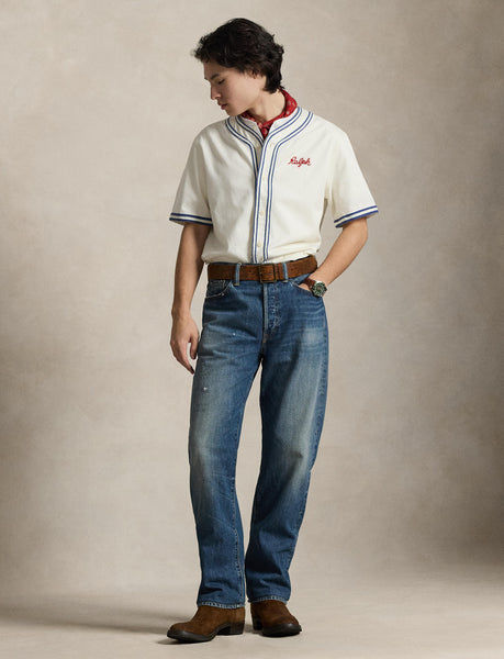 Polo Ralph Lauren Baseball Jersey, White