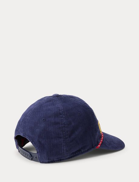 Polo Ralph Lauren Team USA Corduroy Cap, Navy