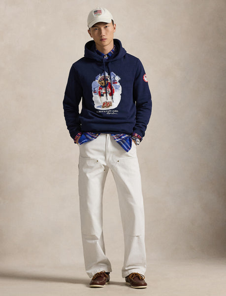 Polo Ralph Lauren Team USA Polo Bear Sweatshirt Hoodie, Navy