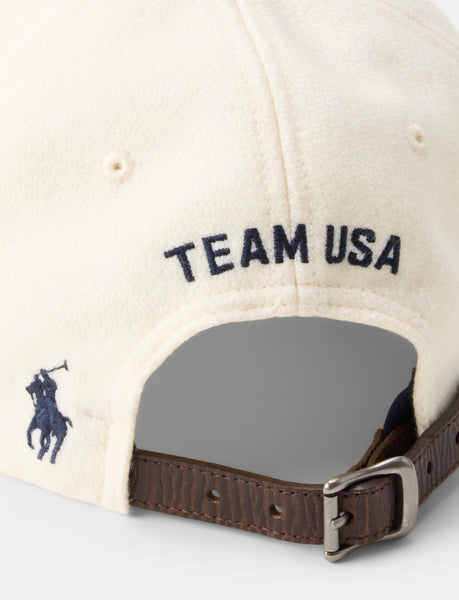Polo Ralph Lauren Team USA Cap, Cream