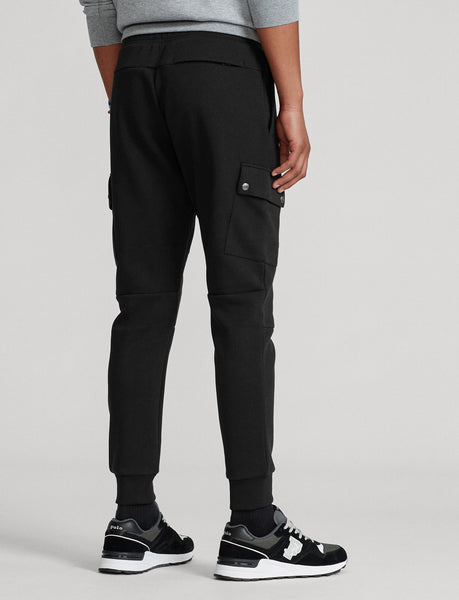 Polo Ralph Lauren Double-Knit Cargo Jogger Pant, Black