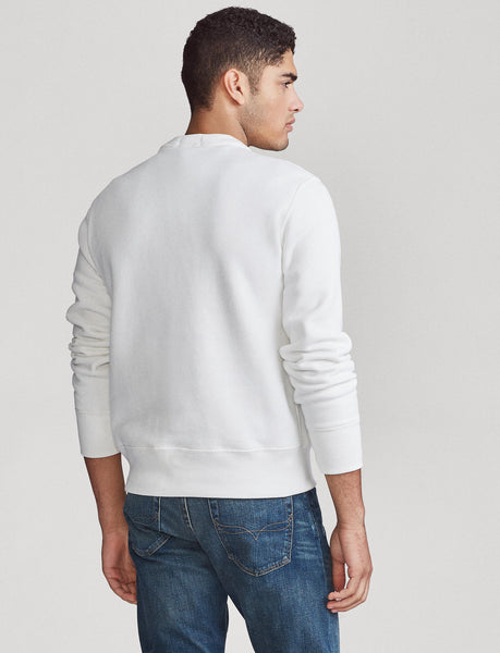 POLO RALPH LAUREN Polo Bear Fleece Sweatshirt, White