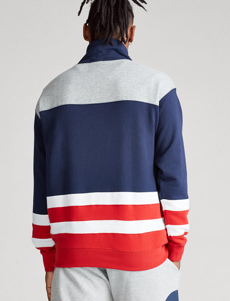 POLO RALPH LAUREN Funnel Neck Logo Sweatshirt, Multi