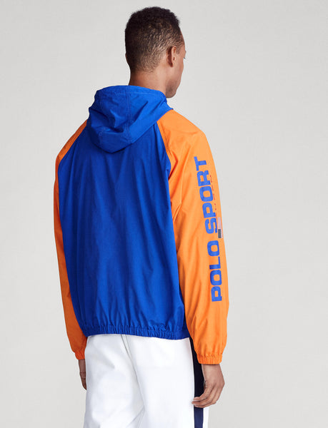 POLO RALPH LAUREN OG V-Bucket Windbreaker, Rugby Royal/ Multi