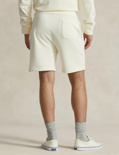 Polo Ralph Lauren 6.5-Inch Loopback Fleece Short, Cream
