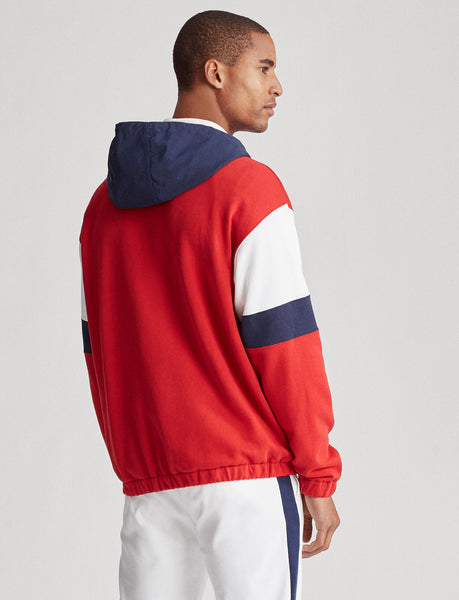 POLO RALPH LAUREN Polo Fleece Hoodie, Polo Sport Red/ Multi
