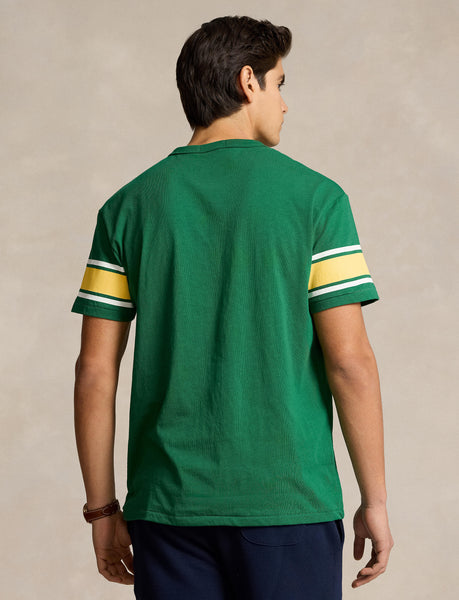 Polo Ralph Lauren Classic Fit Graphic Slub Jersey T-Shirt, Green