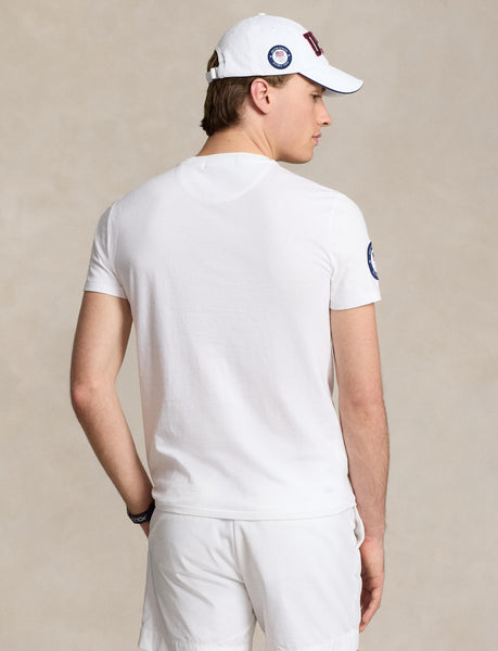 Polo Ralph Lauren Team USA Polo Bear Jersey T-Shirt, White