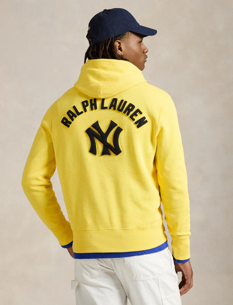 Polo Ralph Lauren Yankees Fleece Hoodie, Signal Yellow