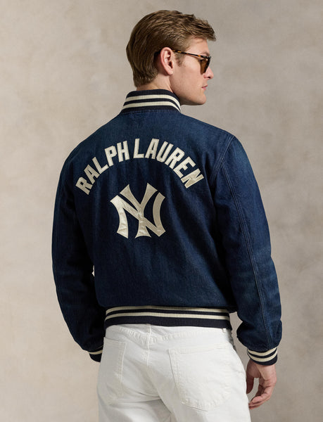 Polo Ralph Lauren Yankees Denim Jacket, Blue