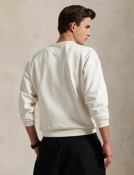 Polo Ralph Lauren Vintage Fit Fleece Graphic Sweatshirt, White