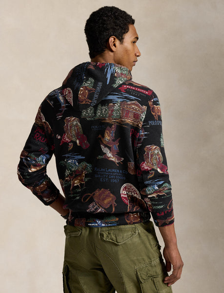 Polo Ralph Lauren Sportsman Fleece Hoodie, Black