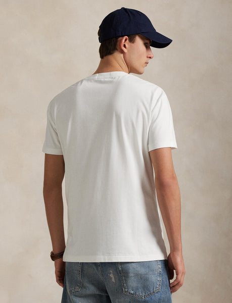 Polo Ralph Lauren Classic Fit Logo Jersey T-Shirt, White