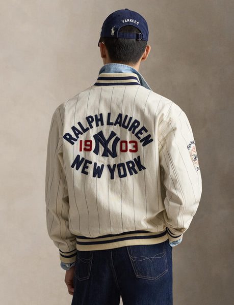 Polo Ralph Lauren Yankees Jacket, Cream
