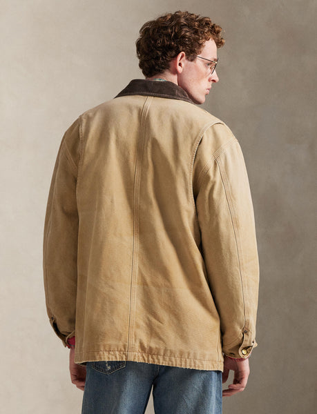 Polo Ralph Lauren Polo Country Canvas Utility Jacket, Beige