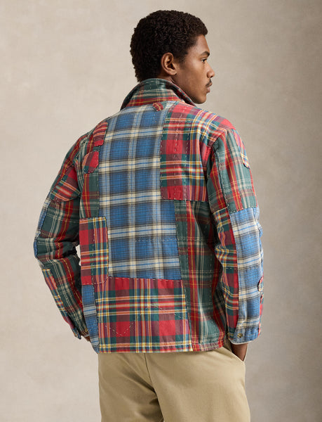 Polo Ralph Lauren Patchwork Plaid Flannel Overshirt, Multi