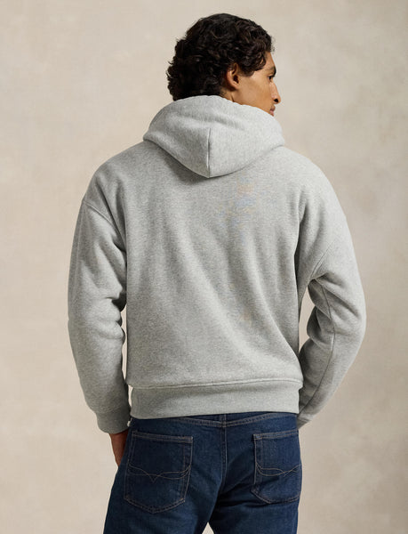 Polo Ralph Lauren Big Pony 20th Anniversary Hoodie, Grey Heather