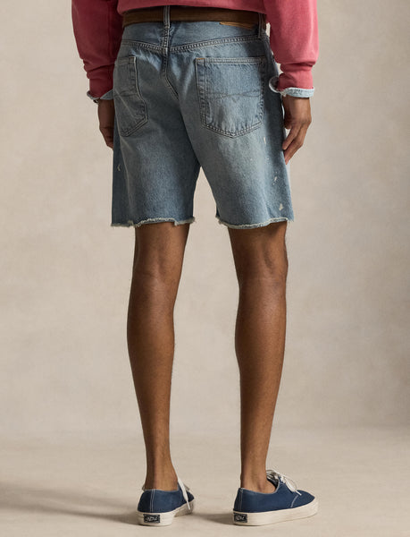 Polo Ralph Lauren 8-Inch Vintage Classic Cutoff Short, Blue