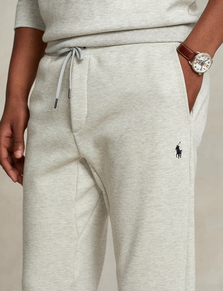 Polo Ralph Lauren Double Knit Fleece Sweatpants, Grey Heather