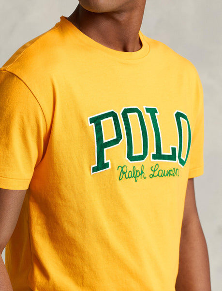 Polo Ralph Lauren Embroidered Logo T-shirt, Gold