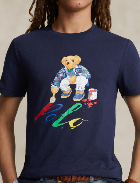 Polo Ralph Lauren Classic Fit Polo Bear Jersey T-Shirt, Cruise Navy