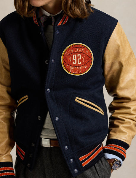 Polo Ralph Lauren Varsity Jacket, Blue