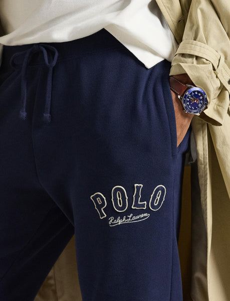 Polo Ralph Lauren RL Fleece Western-Logo Jogger Pant, Navy