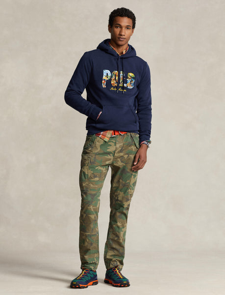 Polo Ralph Lauren Logo Fleece Hoodie, Cruise Navy