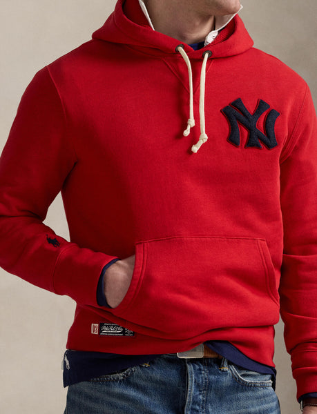 Polo Ralph Lauren Yankees Fleece Hoodie, Red
