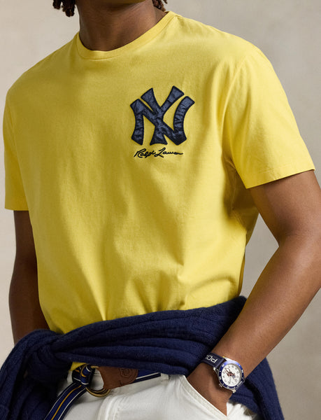 Polo Ralph Lauren Yankees Jersey T-Shirt, Signal Yellow