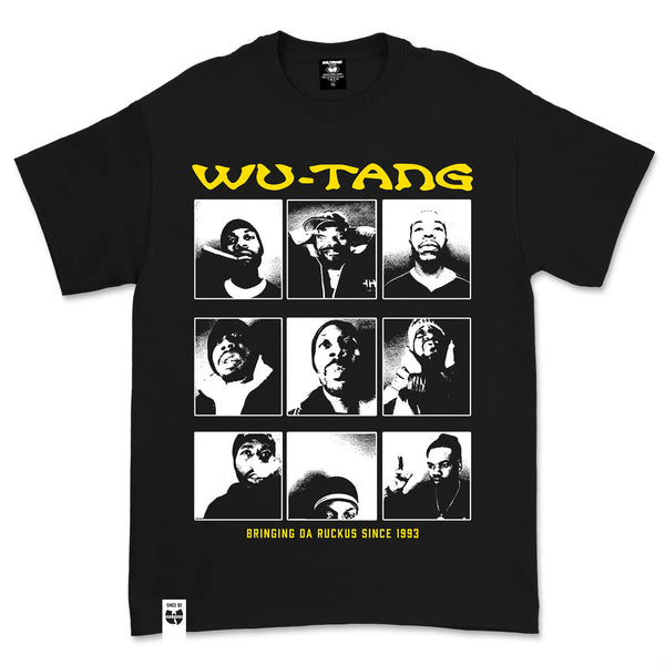 WU-TANG 9 DIAGRAMS T-SHIRT, BLACK