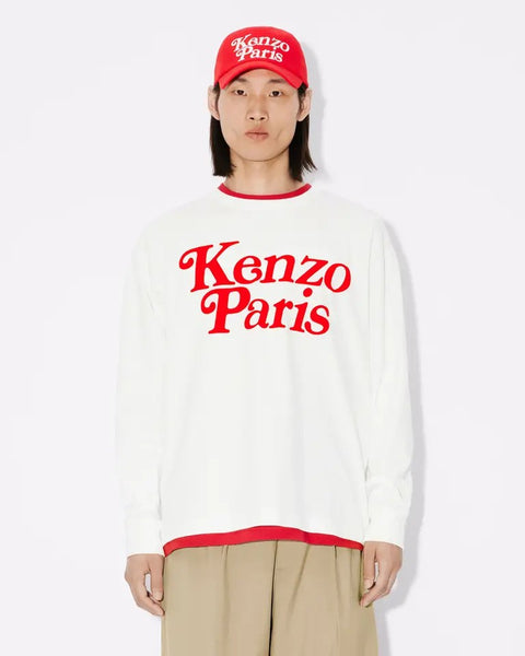 'KENZO BY VERDY' Long-Sleeved T-Shirt, Off White