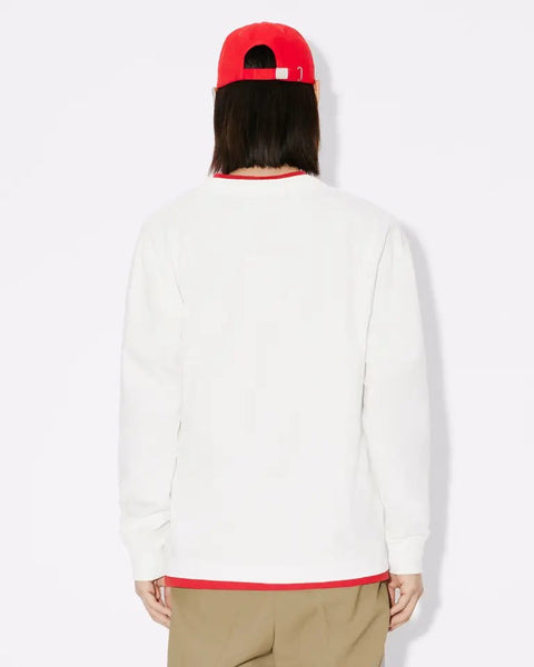 'KENZO BY VERDY' Long-Sleeved T-Shirt, Off White