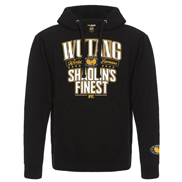 WU-TANG SHAOLINS FINEST HOODIE, BLACK