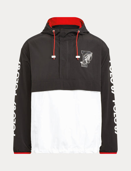 POLO RALPH LAUREN P-Wing Graphic Pullover, Black