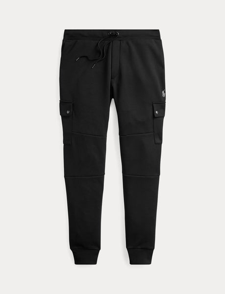Polo Ralph Lauren Double-Knit Cargo Jogger Pant, Black