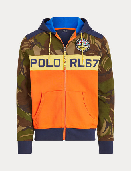 POLO RALPH LAUREN Camo Double-Knit Hoodie, Camo/ Multi