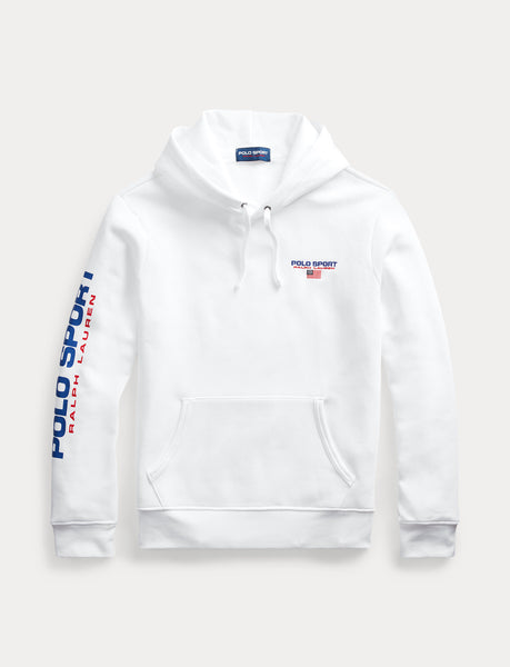 POLO RALPH LAUREN Polo Sport Hooded Sweatshirt, White