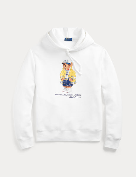 POLO RALPH LAUREN CP-93 Bear Fleece Hoodie, White