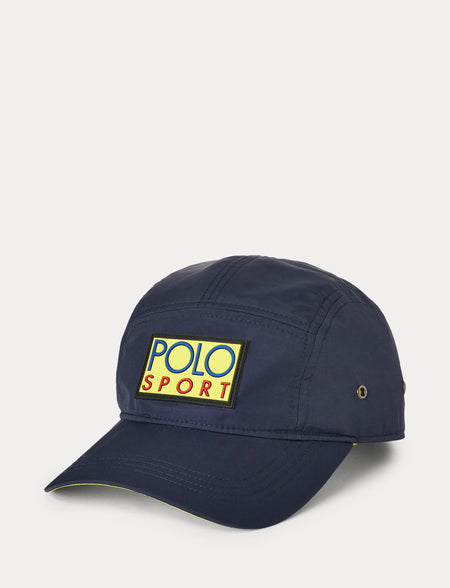 Polo Ralph Lauren Wolf-Patch Five-Panel Cap, Khaki