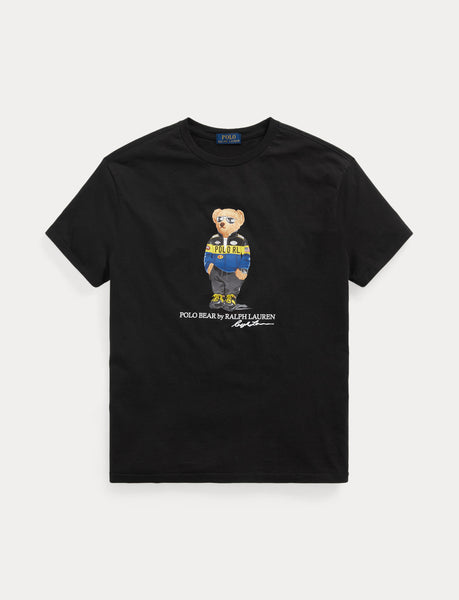 Polo Ralph Lauren Racing Bear T-Shirt, Black