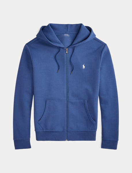 Polo Ralph Lauren Double-Knit Full-Zip Hoodie, Blue