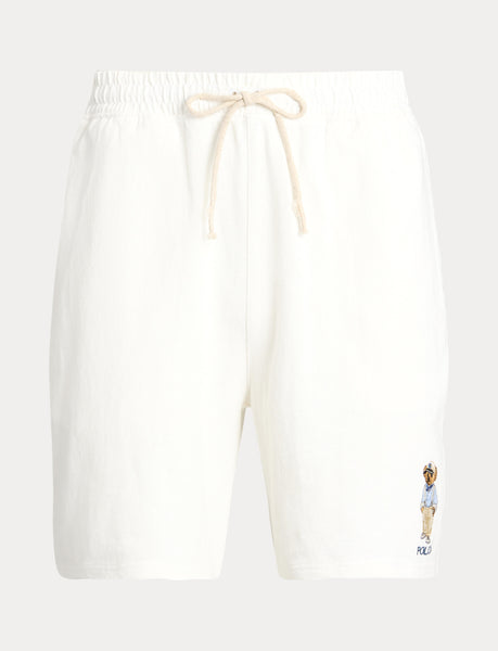 Polo Ralph Lauren 6-Inch Polo Bear Jersey Short , White
