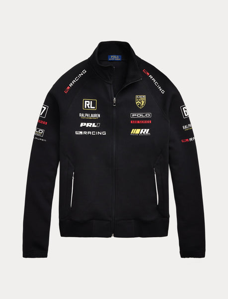 Polo Ralph Lauren Stretch Double-Knit Track Jacket, Black