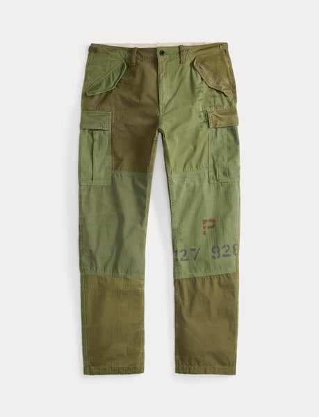 Polo Ralph Lauren Classic Fit Patchwork Cargo Pant, Olive