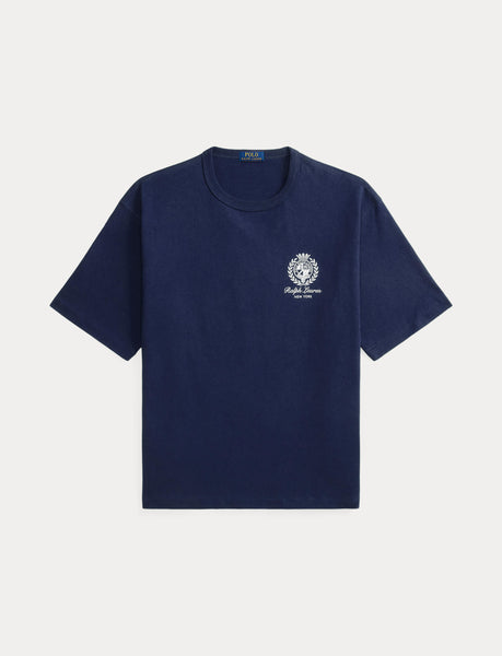 Polo Ralph Lauren Relaxed Fit Jersey Graphic T-Shirt, Navy