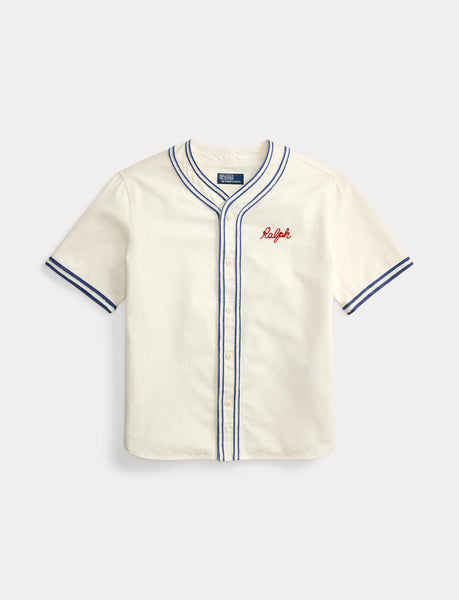 Polo Ralph Lauren Baseball Jersey, White