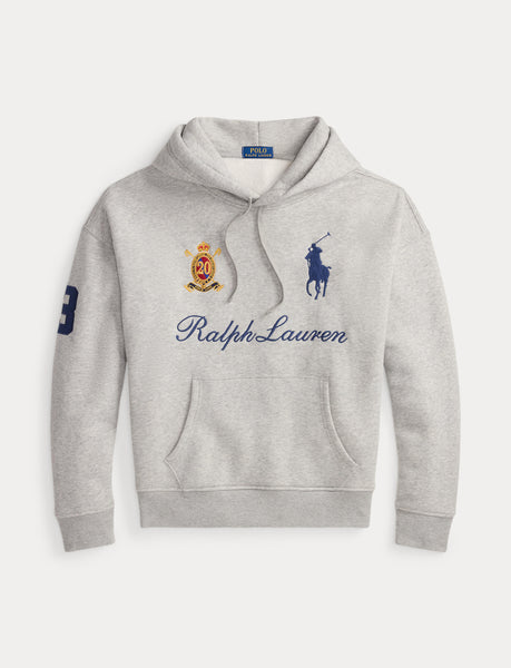 Polo Ralph Lauren Big Pony 20th Anniversary Hoodie, Grey Heather